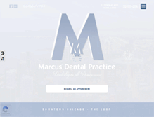 Tablet Screenshot of michaelmarcusdds.com